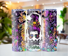 Spooky Mama 20oz Sublimated Tumbler- Free Shipping-SKU0052