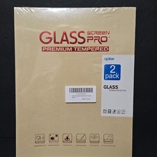 Glass Screen Pro Premium Tempered 2 Pack Screen Protector For iPad