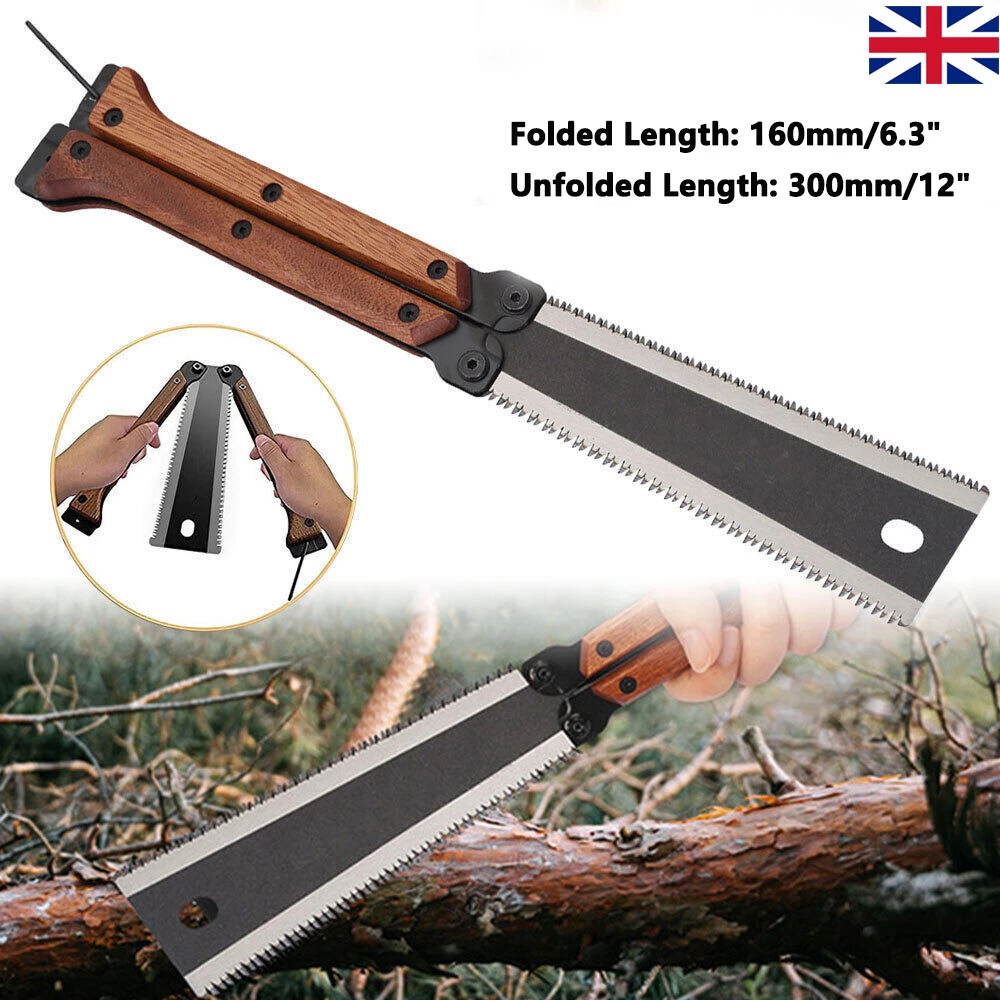 Japanese Pull Saw Foldable 160mm Hand Saw With Double Edges Of 13