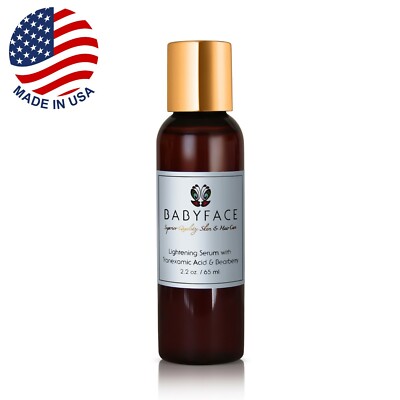 Skin Whitening Bleach Bleaching Cream Lightening Serum Bearberry Tranexamic Acid