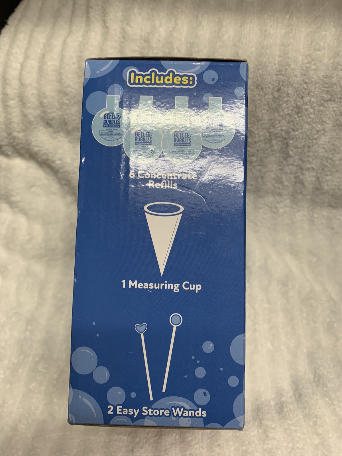 Better Bubbles Refill Kit Includes 6 Concentrate Refills, 2 Wands ...