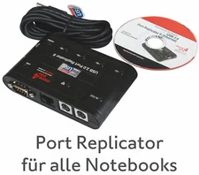Port Replicator II PX1173E-1PRP Adapter USB - RS-232 2x PS/2 10/100 Network OK