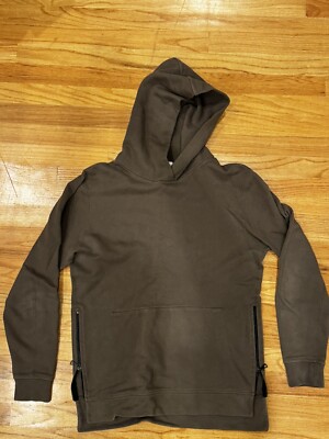 John Elliott Villain Hoodie Alpine Green Slim Fit Pullover Size 3 (Large)