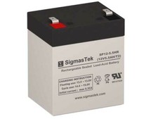 12V 5AH Battery Replacement for Mighty Max ML5-12 by SigmasTek