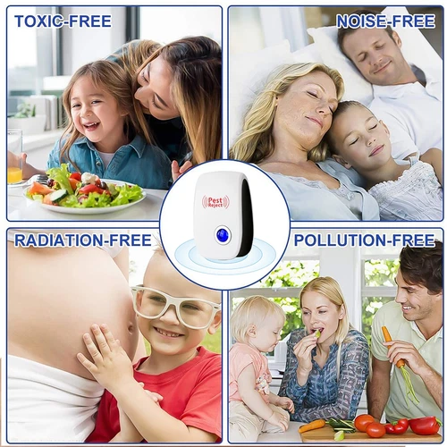 Lot Ultrasonic Pest Reject Home Control Electronic Repellent Rat Mice Repeller - Bild 18 von 25