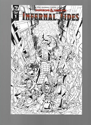 Dungeons & Dragons: Infernal Tides #1 RI variant IDW Comics