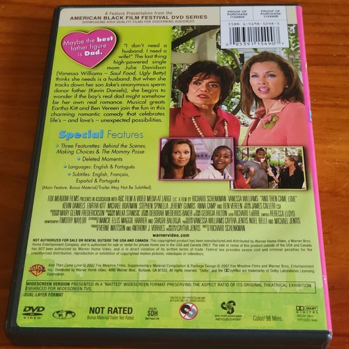 And Then Came Love DVD (Used) Vanessa Williams - Picture 2 of 5