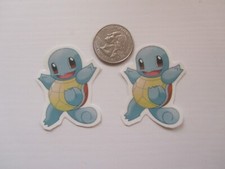 Temporary Tattoos - Set of 2 Squirtle approx. 2" each