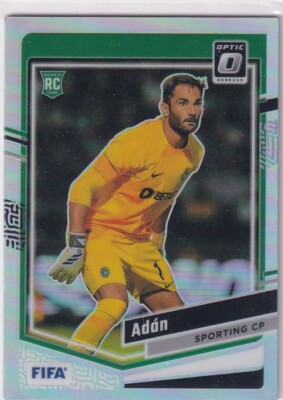 Panini Donruss Optic Soccer Card 2023-24 No. 160 Adan Silver Prizm
