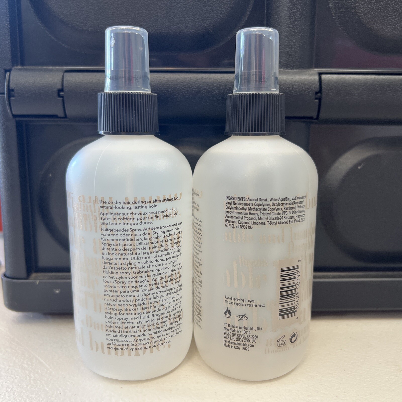 Brand New 2x Bumble and bumble Holding Spray 250ml/8.5oz  each