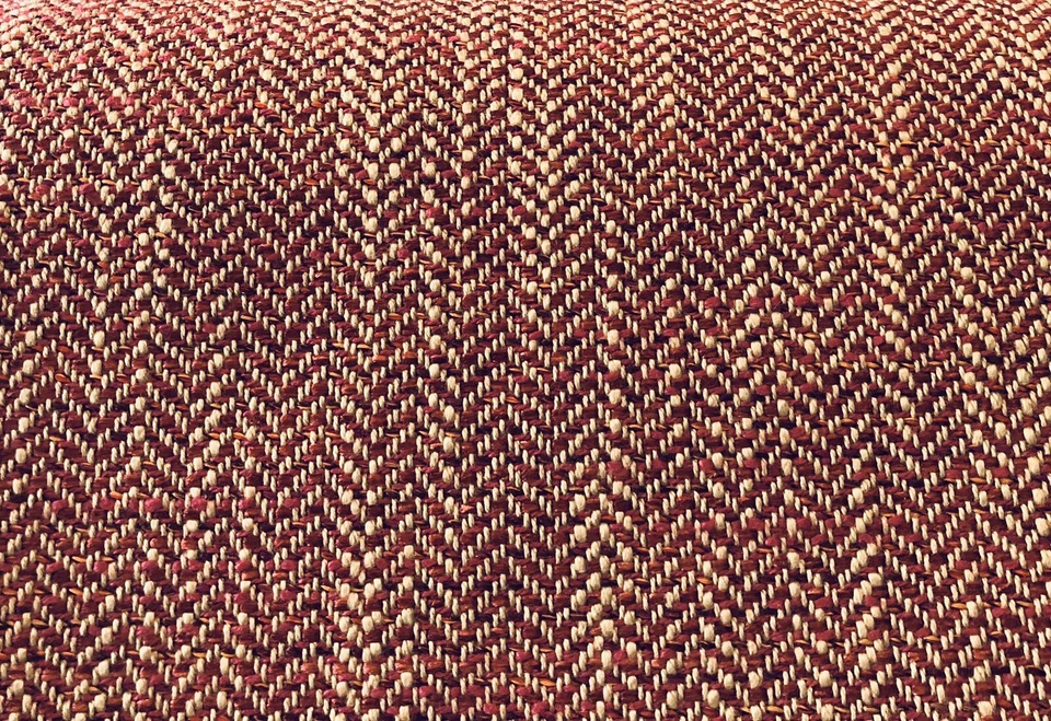 Tela de espiga Thibaut Crypton Ashbourne Tweed/Claret 4,25 yardas W80615 Foto 2 de 3