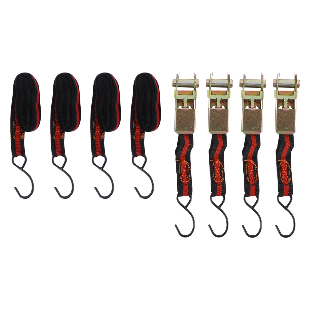 4 PC Metal Ratchet Strap Man Truck Bed Accessories Kayak Straps eBay