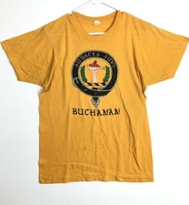 A1 Vintage Audaces Juvo Buchanan Screen Stars Mens Size Large USA Made Yellow
