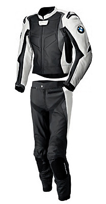 Combinaison Moto en Cuir Veste Pantalon Course Taille 60 Grand Format Sport