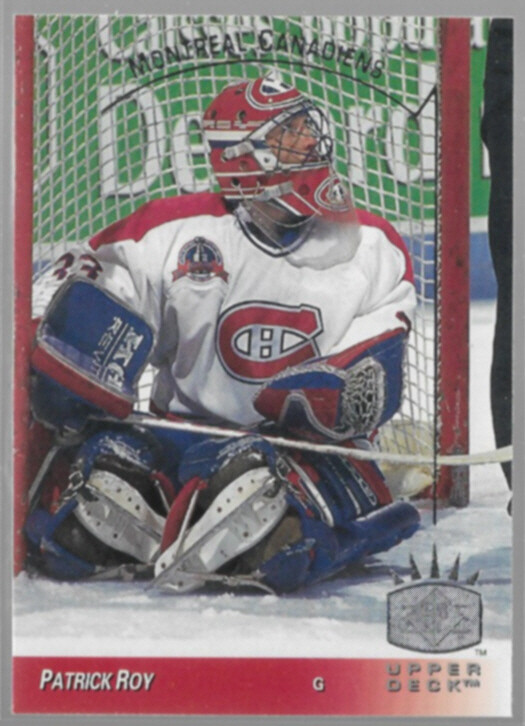 PATRICK ROY 1993 Upper Deck SP #81.  CANADIENS 