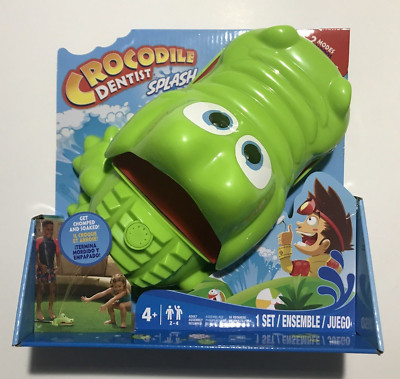 Wowwee Hasbro Crocodile Dentist Splash Water Game Ages 4+ NEW