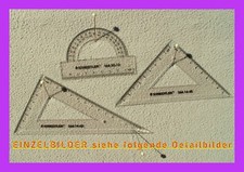 GEO DREIECKE - 3 tlg. Set    NEU - UNBENÜTZT  -  siehe Detailbilder