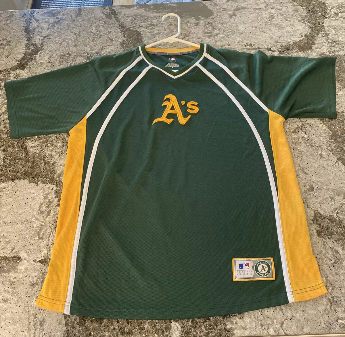 a's batting practice jersey