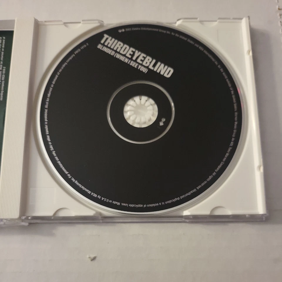 Third Eye Blind Blinded When I See You Elektra CD Single Prcd 1818 Rare - Image 4 of 4
