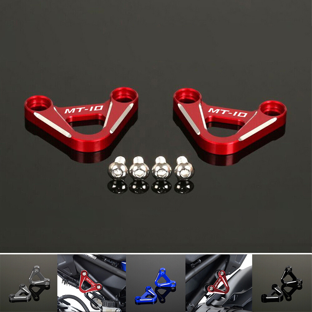 CNC Rear Foot Rest Blanking Plates For YAMAHA MT-10 MT10 SP 2016