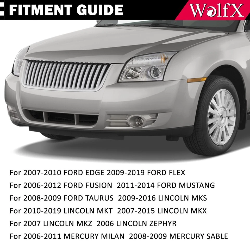 Luz antiniebla 1 pieza para Ford Mustang 2011-2014/2007-2010 Edge 06-12 Fusion izquierda=derecha Foto 3 de 4