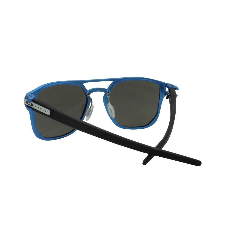 Oakley OO 4128-0353 Latch Alpha Matte Sapphire Blue Prizm