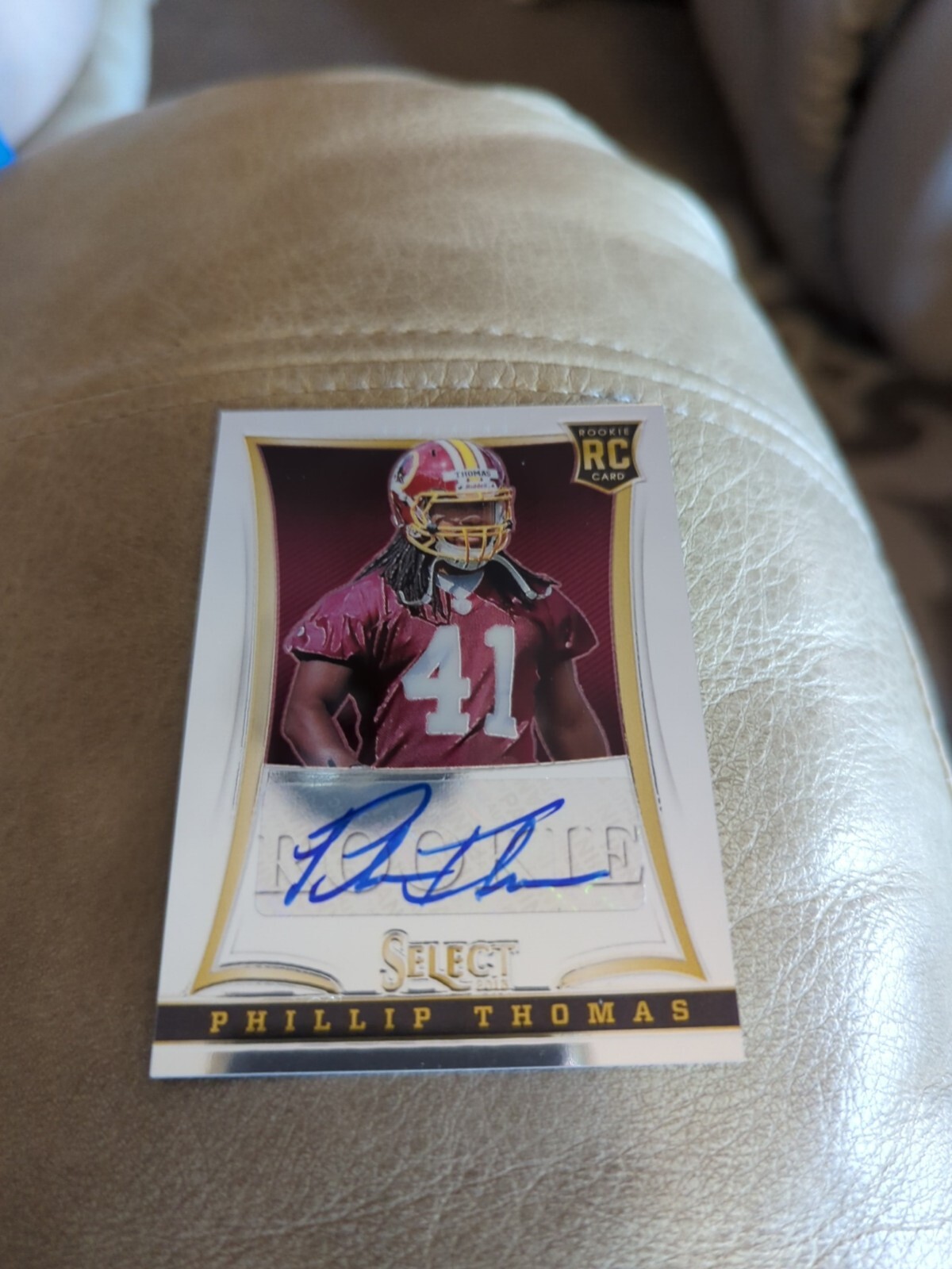 Phillip Thomas Panini Select #226 Autograph