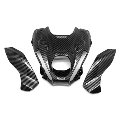 Carbon Fiber Front Nose Headlight Cover Fairing Cowl For YAMAHA MT-09 2021 2022