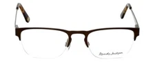 Randy Jackson Designer Reading Glasses RJ1026-183-50 mm Brown Havana Gold Tort