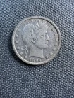 1894-S Barber Quarter Silver 25c