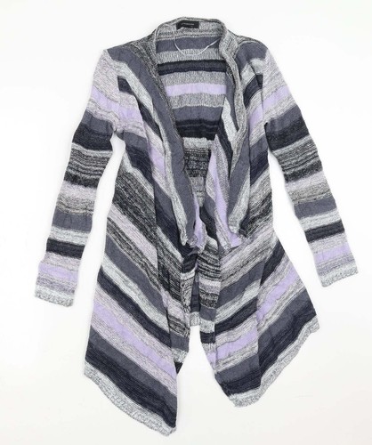Primark Womens Blue V-Neck Striped 