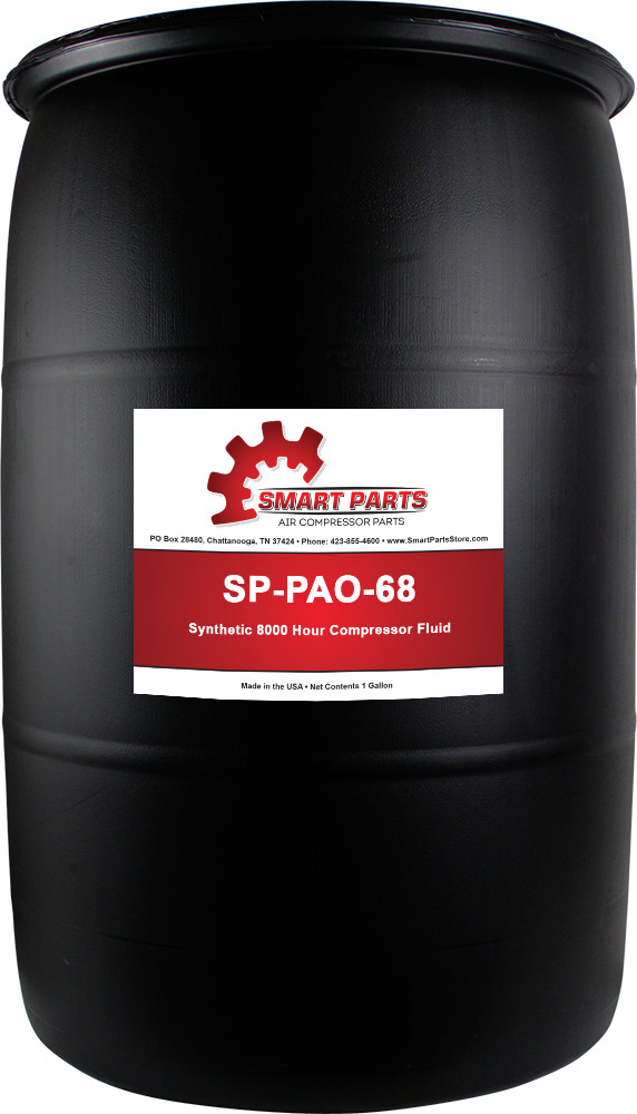 Lubricant, Rated For 8,000 Hours, "55 Gallons"