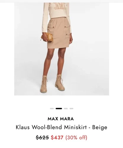 max mara Women’s skirt 10 RRP £550