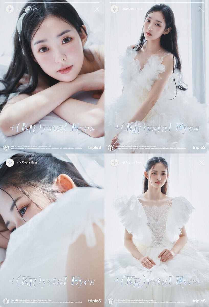 tripleS +(KR)ystal Eyes 'AESTHETIC' Mini Album RANDOM CD+buch+
