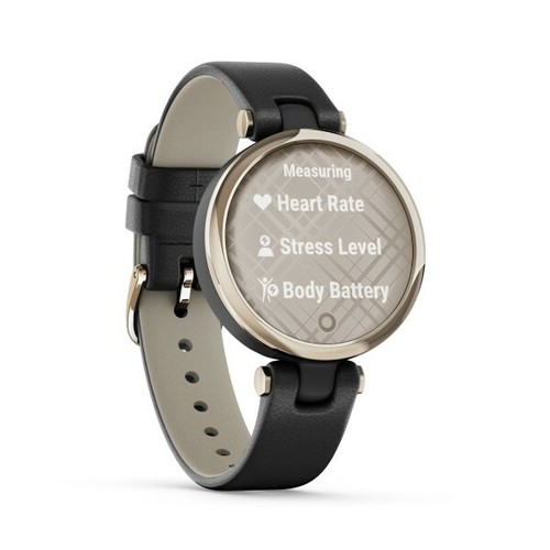 Garmin Lily Cream Gold Black Smartwatch 