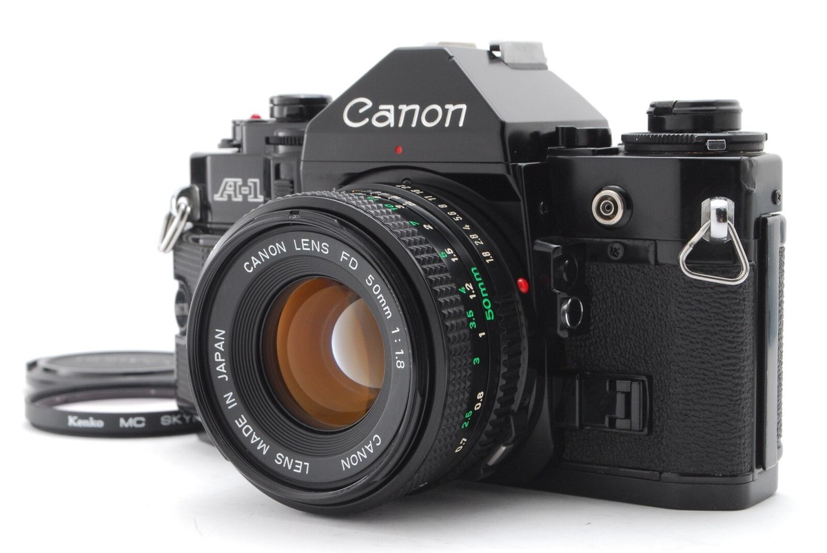 【美品】Canon A-1 / New FD 50mm Amazon.com: Canon 50MM f1.8 FD Mount Lens for SLR Canon A-1