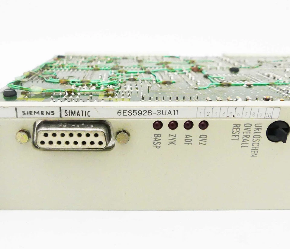 SIEMENS SIMATIC S5 6ES5928-3UA11 6ES5 928-3UA11 Vers. 05 -used- - Bild 3 von 3