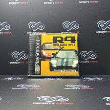 R4: Ridge Racer Type 4 Sony Playstation 1 PS1 CIB Complete Refurbished & Tested