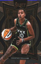2025 Panini Select WNBA #23 Courtney Williams