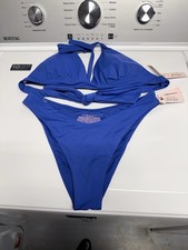 Victoria Secret Bikini Set Med BNWT Blue