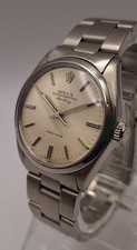 Rolex Oyster Perpetual Air-King 5500 NICE Watch, All Genuine, Silver Dial, 1974