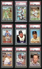 1967 Topps Baseball All-PSA Near Complete Set / Lot 6.5 - EX/MT+ 6877844