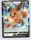 Eevee V V Rare Crown Zenith 108 NM Holo 2023
