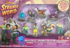 Disney Strange World Mini Figure Collector Set 8 Figures - NEW