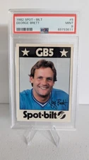 1982 Spot-bilt #5 George Brett HOF Kansas City Royals PSA 9 MINT 