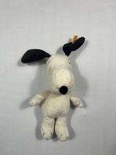 Steiff Peanuts Snoopy Soft Cuddly Plush 12" Stuffed Animal Toy