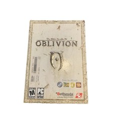 Elder Scrolls IV oblivion Bethesda PC Box Game DVD ROM Complete CIB 2006
