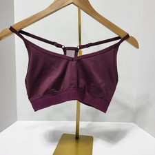 PINK Victoria's Secret Ultimate Lightly Lined Sports Bra Mesh Racerback Size M