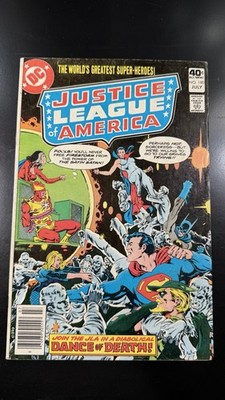 Justice League of America #180 Newsstand Jim Starlin DC Comics 1980 Nice Copy