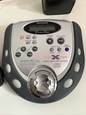 Aiwa XP-SR320 Cross Trainer Portable CD Player Radio AM/FM w/ AC
